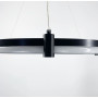 Зображення LED люстра у чорному кільцевому каркасі Ø 80 см ИМ Light-Deco 3 