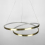 Изображение Латунна підвісна люстра SCRIBBLE RING у двох розмірах ИМ Light-Deco 2 