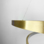 Изображение Латунна підвісна люстра SCRIBBLE RING у двох розмірах ИМ Light-Deco 3 
