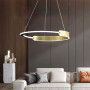 Изображение Підвісна люстра у латунно-чорному корпусі кільця Ø 60 см ИМ Light-Deco 5 