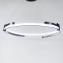 Зображення LED люстра у чорному кільцевому каркасі Ø 80 см ИМ Light-Deco 1 
