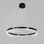 Изображение Чорна підвісна люстра з кільцевим дизайном Ø 60 см ИМ Light-Deco 2 