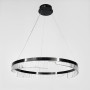 Изображение Чорна підвісна люстра з кільцевим дизайном Ø 60 см ИМ Light-Deco 4 