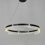 Изображение Чорна підвісна люстра з кільцевим дизайном Ø 60 см ИМ Light-Deco 1 