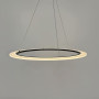 Изображение Сучасна чорна підвісна люстра з кільцем Ø 60 см ИМ Light-Deco 