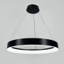 Зображення Підвісна кільцева люстра в чорному каркасі Ø 80 см ИМ Light-Deco 3 