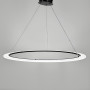 Зображення Сучасна чорна підвісна люстра з кільцем Ø 80 см ИМ Light-Deco 3 