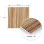 Зображення Декоративная ПВХ плита под дерево 600*600*3mm (S) SW-00001624 ИМ Light-Deco 2 