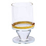 Изображение Подсвечник стеклянный Light House LG-30088 CL прозрачный высота 10 см ИМ Light-Deco 