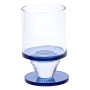 Зображення Свічник скляний Light House LG-30070 CL+BK прозорий із чорним висота 10 см ИМ Light-Deco 1 
