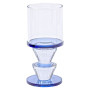 Зображення Свічник скляний Light House LG-30071 CL+BK прозорий із чорним висота 13 см ИМ Light-Deco 1 