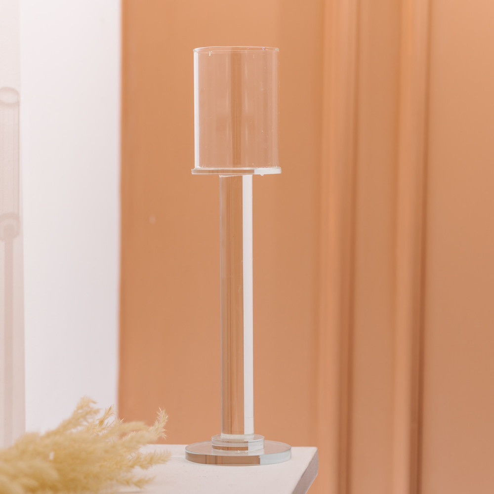 Зображення Свічник скляний Light House LG-30090 CL прозорий висота 31 см ИМ Light-Deco 3 