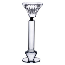 Свічник скляний Light House LG-30092 CL прозорий висота 20 см