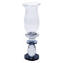 Зображення Свічник скляний Light House LG-30079 CL+BK прозорий з чорним висота 26 см ИМ Light-Deco 1 