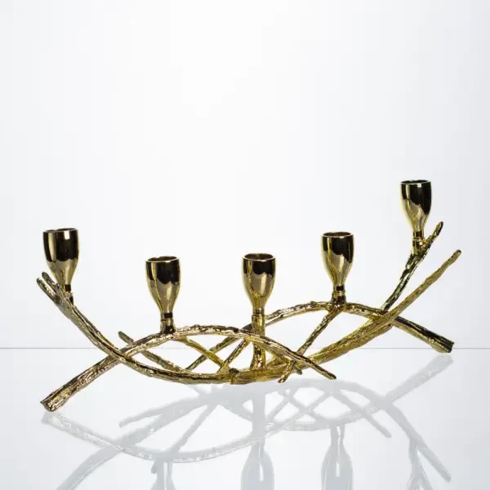 Изображение Свечанок металлический Wildwood 37х10х14 см декоративный HP-7-11 ИМ Light-Deco 3 