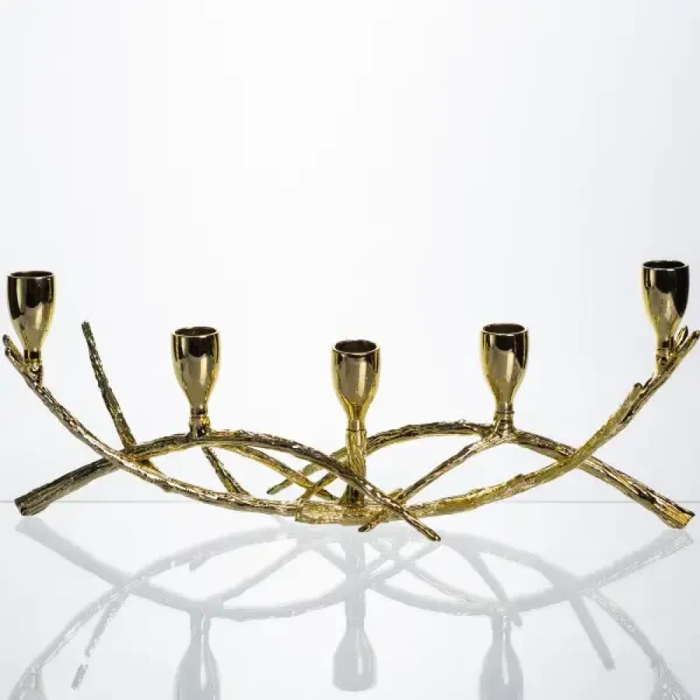 Изображение Свечанок металлический Wildwood 37х10х14 см декоративный HP-7-11 ИМ Light-Deco 4 
