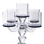Изображение Канделябр подсвечник стеклянный на ножке на 5 свечей Light House LG-30063 CL прозрачный ИМ Light-Deco 2 