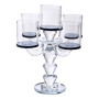 Изображение Канделябр подсвечник стеклянный на ножке на 5 свечей Light House LG-30063 CL прозрачный ИМ Light-Deco 
