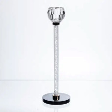 Подсвечник стеклянный Crystal Pillar 27 см на круглой основе HP-7-25 Подсвечник стеклянный Crystal Pillar 27 см на круглой основе HP-7-25