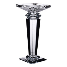 Свічник скляний Light House LG-30101CL прозорий висота 23 см
