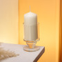 Зображення Свічник скляний Light House LG-30078 CL прозорий 9 см ИМ Light-Deco 2 
