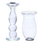 Зображення Свічник скляний Light House LG-30082 CL прозорий висота 32 см ИМ Light-Deco 2 