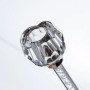 Зображення Стеклянный подсвечник Crystal Pillar 17 см на стол декоративный HP-7-27 ИМ Light-Deco 3 