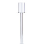 Изображение Подсвечник стеклянный 42 (см) на высокой ножке на 1 свечу HP36558L ИМ Light-Deco 2 