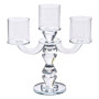 Зображення Канделябр свічник скляний на ніжці на 3 свічки Light House LG-30060 CL прозорий ИМ Light-Deco 1 