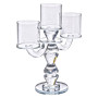 Зображення Канделябр свічник скляний на ніжці на 3 свічки Light House LG-30060 CL прозорий ИМ Light-Deco 2 