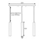 Зображення Світильник підвісний MSK Electric Tube NL 3522-3 ИМ Light-Deco 2 