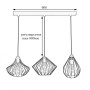 Зображення Світильник підвісний на три лампи MSK Electric Union NL 283022 ИМ Light-Deco 1 
