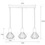 Изображение Светильник лофт MSK Electric Diadem подвесной на планке хром NL 2215-3 CR ИМ Light-Deco 1 