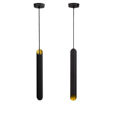 Светильник подвесной MSK Electric Slice NL 4022 BK+GD