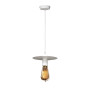 Изображение Светильник подвесной в стиле лофт MSK Electric Disk NL 2009 WH ИМ Light-Deco 