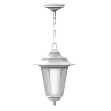 Світильник садово-парковий підвісний HOROZ ELECTRIC "BEGONYA-3" (Е27, білий)