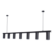 Люстра підвісна MSK Electric Tube у стилі лофт NL 2450-7 BK