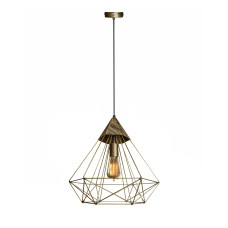 Світильник підвісний MSK Electric Crystal у стилі лофт NL 0541 BN бронза