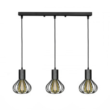 Світильник підвісний лофт на планці MSK Electric Lotus NL 1415-3