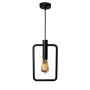 Изображение Cветильник подвесной MSK Electric Asket под лампу Е27 NL 2033 BK черный ИМ Light-Deco 