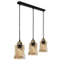 Зображення Світильник підвісний MSK Electric Tornado на планці під три лампи Е27 PL 20245-3 BK ИМ Light-Deco 3 