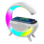 Зображення Портативна колонка c RGB-подсветкой Wireless Charger BT2301W ИМ Light-Deco 