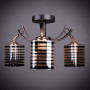 Зображення Люстра стельова Light House DL-17246/3 BK+BN коричневий ИМ Light-Deco 2 