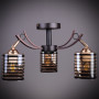 Зображення Люстра стельова Light House DL-17246/3 BK+BN коричневий ИМ Light-Deco 3 