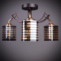 Зображення Люстра стельова Light House DL-17246/3 BK+BN коричневий ИМ Light-Deco 1 
