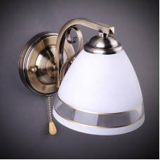 Бра настінне Light House  DL-17245/1W AB WT бронза