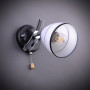 Изображение Бра настенное Light House DL-17252/1W BK WT черное ИМ Light-Deco 3 