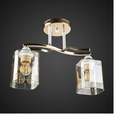 Стельова люстра Light House DL-17318/2 FG WT золото