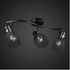 Стельова люстра Light House DL-17323/3 BK чорний