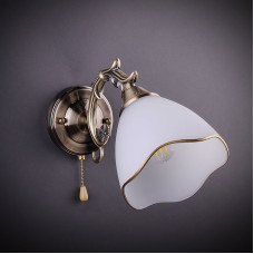 Бра настінне Light House DL-17212/1W AB WT бронза
